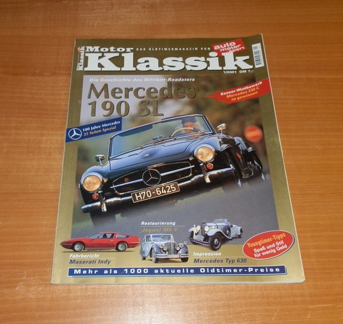 Motor klassik 2001 mercedes - motor,