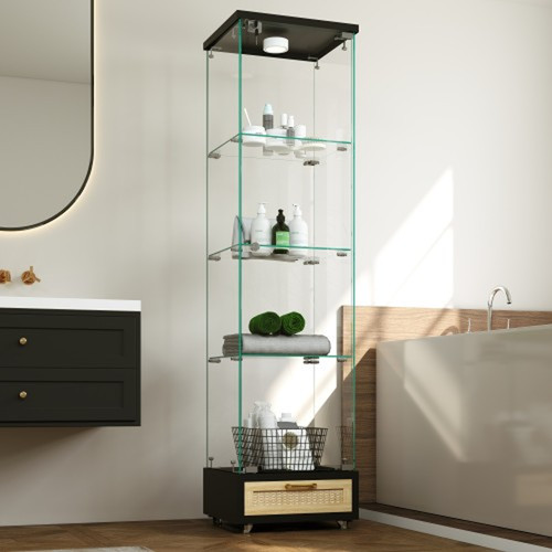 Glasvitrine modern mit - glasvitrine,