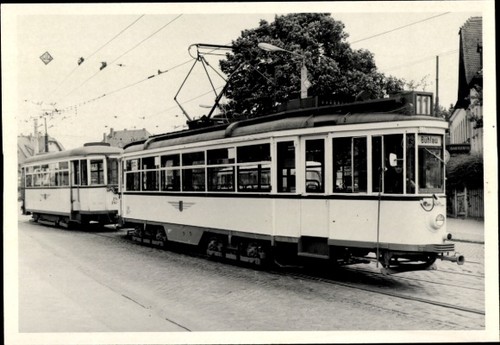 100 jahre straßenbahn - ak,