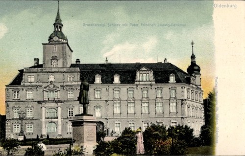 Oldenburg großherzogtum - ak, im