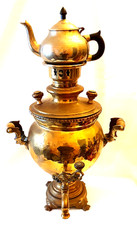 Antiker russischer Holzkohle