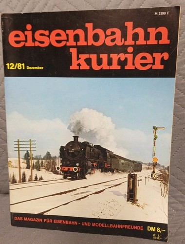 Eisenbahn kurier 1981 - eisenbahn,