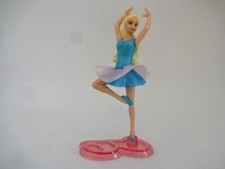 Spielfigur / Barbie als Tänzerin ( Ballerina ) mit blauen Kleid