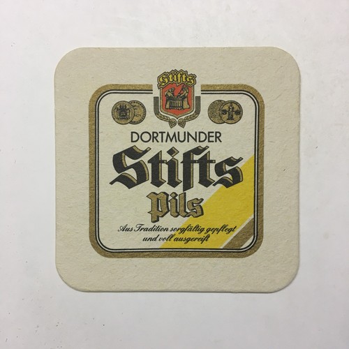 Bierdeckel dortmunder stifts - bierdeckel,