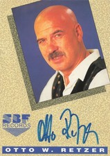 Otto W. Retzer, Original, alte Autogrammkarte, u. a. "Ein Schloß am Wörthersee"