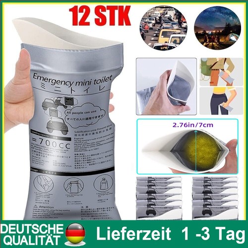 12x einweg urinal - urinal, für