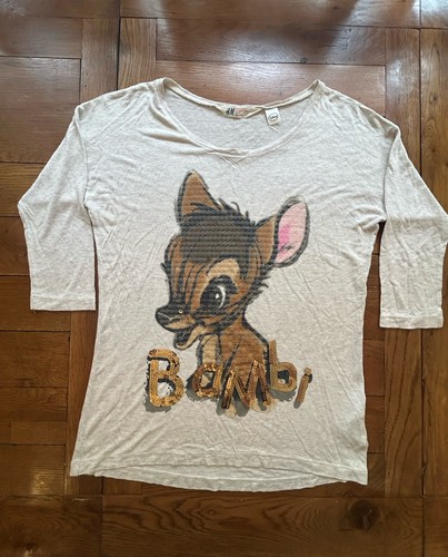 Disney bambi pailletten - h&m,