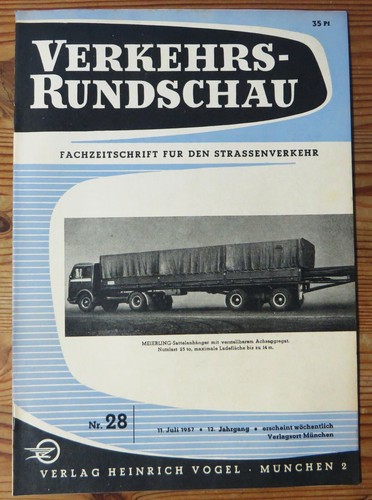 Verkehrs rundschau 57 - verkehrs-rundschau, 28/57