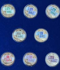 8er Set DM Banknoten Münzen