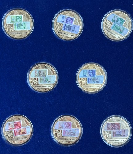 8er set banknoten - dm,