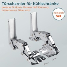 Scharnier Set passt für Bosch Siemens Miele Neff 00481147 481147 5546050 430332