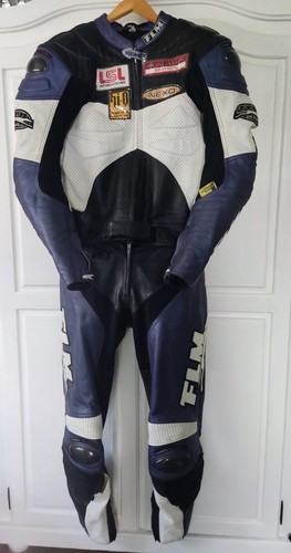 Motorradkombi 2teil leder - 2teil,