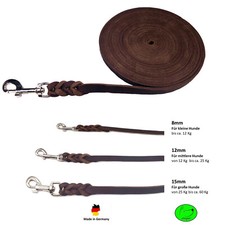 Hundeleine schleppleine leder - hundeleine,