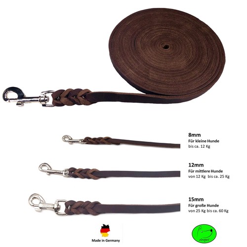 Hundeleine schleppleine leder - hundeleine,