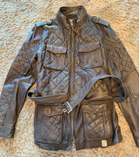 Tigha lederjacke biker - lederjacke,