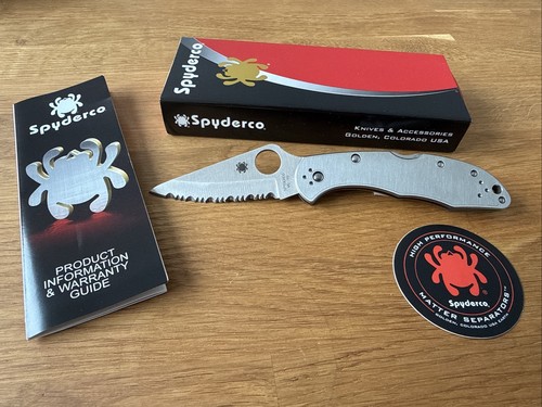 Spyderco delica edelstahl - 4, ss