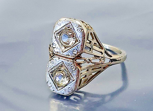 Vintage art deco 14k - vintage,