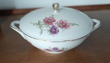 1 Suppenterrine Bavaria Porzellan mit Goldrand