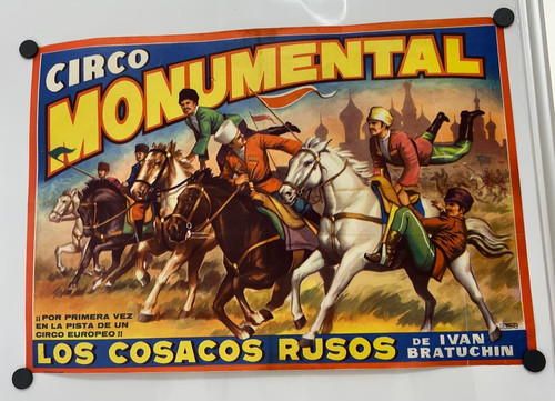 Circo monumental circus poster - circo,