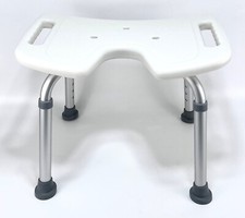 Mobiclinic Bahia Duschhocker Duschhilfe Duschsitz 7-fach Höhenverstellbar -100kg