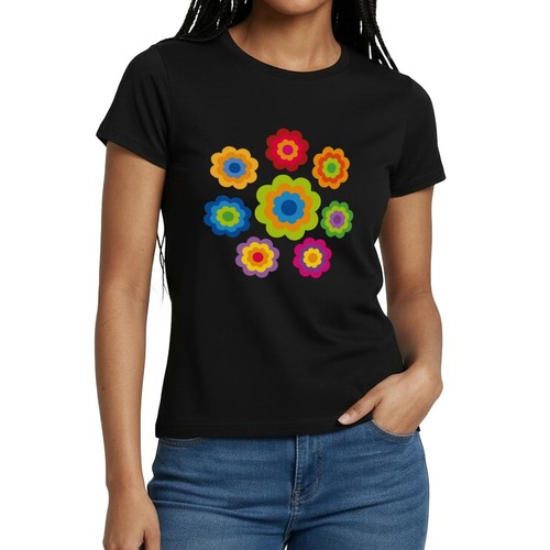 70er jahre hippie flower - 70er,