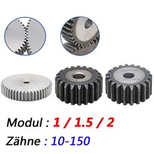 Modul 1, 1,5 , 2 Zahnrad