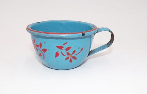 Alte email tasse blau - alte,