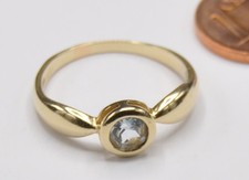 Christ Ring Solitär Saphir