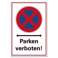 Parken verboten Schild
