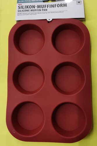 Silikon muffin form - ,