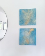 Bilder 2er Set Gemälde je