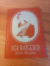 Alte Antike Werbung Der Ratgeber Für Die Hausfrau 1949 Reklame Löhlein Drogerie