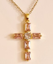 Edelstahlkette mit Kreuz Anhänger Diverse Modelle Ketten Länge 45-47 cm