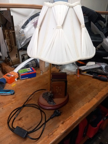 Tischlampe hund mit - tischlampe,