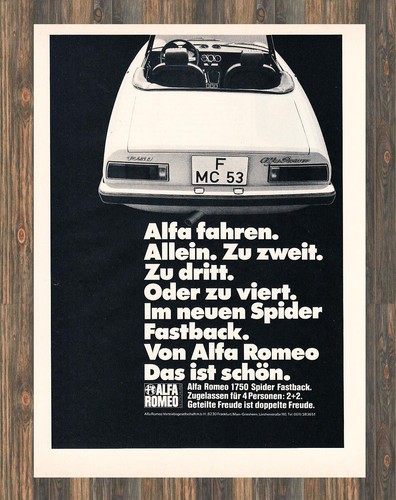 Alfa romeo 1750 spider - alfa,