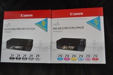 Canon Multipack PGI-29 C + M + Y + PC + PM + Rot für PIXMA Pro1 Druckerpatronen