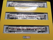 BRAWA Spur N 64523 TWINDEXX Vario Doppelstock, 3er-Einheit Analog OVP Neu