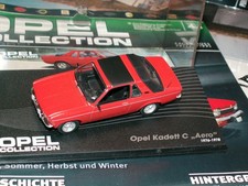 Opel Colection  Serie " Opel Kadett C AERO  , 1976-1978 "  Modell 1:43