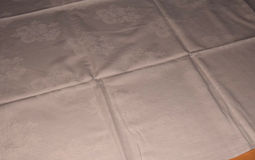 Alte damast tischdecke - damast,