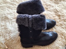 Damen Winterstiefel  -  Leder