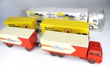 Wiking Sattelschlepper und 2 Hängerzüge