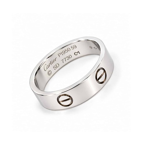Cartier love ring platin 950 - ring,