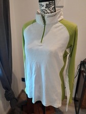 Spyder Damen Ski Pullover Zip Pullover Gr 36 Wintersport Sweatshirt Baumwolle 