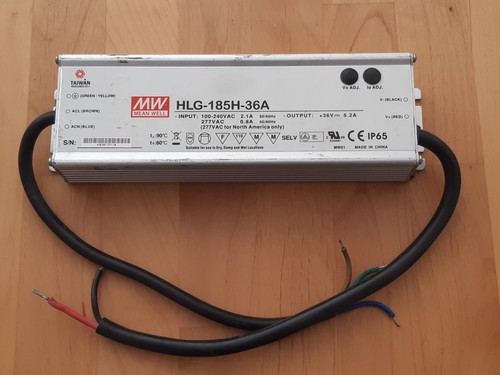 Mean well hlg 185h - mean, hlg-185h-36a