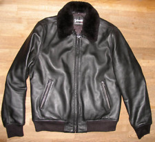 -SCHOTT NYC- Lederjacke / Bikerjacke / Jacke in schwarz Gr. XL ca. 52