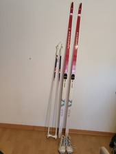 LLSki Kneissl 190 cm rot, Stöcke 130 cm, Schuhe Tecno PRO Gr. 37