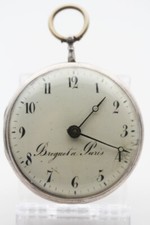 SPINDELTASCHENUHR  , , Breguet a Paris ,um 1800    #CH09