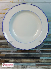 Meissen Suppenteller blauer