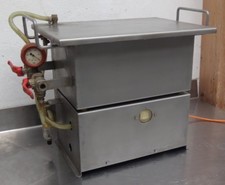 Schinkenpresse mit Vakuumpumpe Busch Metzgerpresse Fleischpresse Formpresse