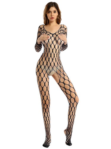 Damen glänzend bodystockings - damen,